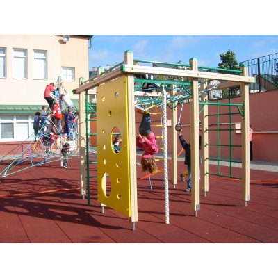 FALLSCHUTZPLATTE Fitnessmatte Fallhöhe 1,00 m bis 3,00 m