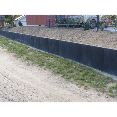 L-Steine aus Recycling-Kunststoff
