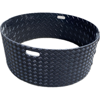 Kunststoff Heu- & Rundraufe für Pferde (Ø 130 cm) Höhe 50cm
