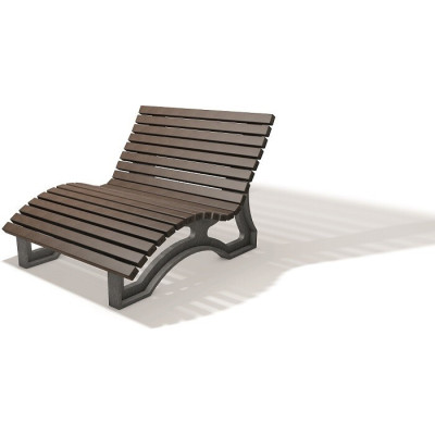 Kunststoff Liegebank Aveto