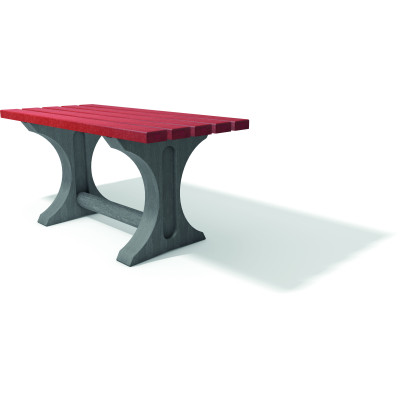 Tisch Tivoli aus Recyclingkunststoff