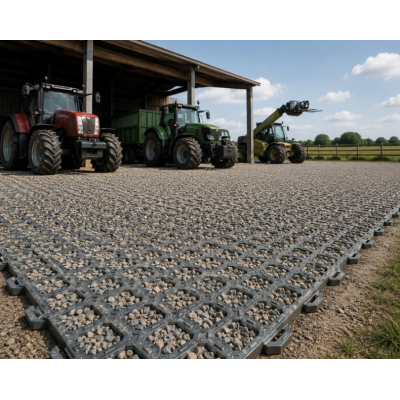 PVC Paddockplatte Universalmatte Rutschhemmende, Drainagematte