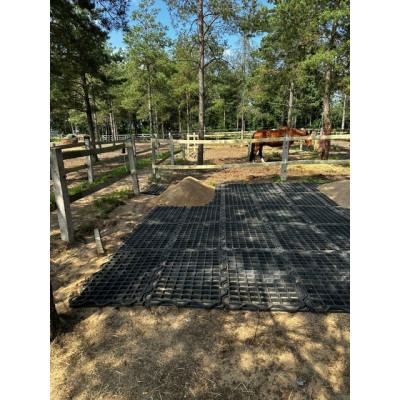 PVC Paddockplatte Universalmatte Rutschhemmende, Drainagematte