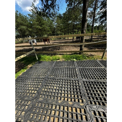 PVC Paddockplatte Universalmatte Rutschhemmende, Drainagematte