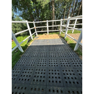 PVC Paddockplatte Universalmatte Rutschhemmende, Drainagematte