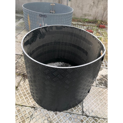 Kunststoff, Heuraufe, Rundraufe für Pferde 90cm