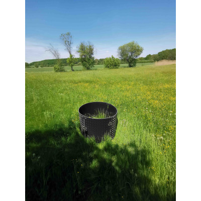 Kunststoff, Heuraufe, Rundraufe für Pferde 130 cm