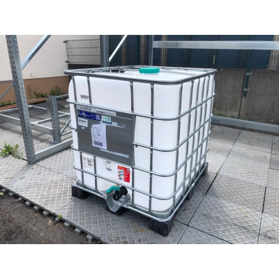 1000l IBC Wassertank Container Regenwassertank auf PE-Palette