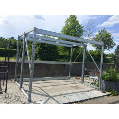 Ausstellungs-Stück Weideunterstand, Pferdeunterstand, Unterstand, Aussenboxen