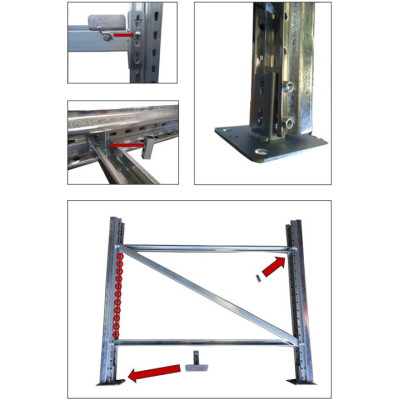 Erweiterung zu Untergestell für 1000 Liter IBC-Tank