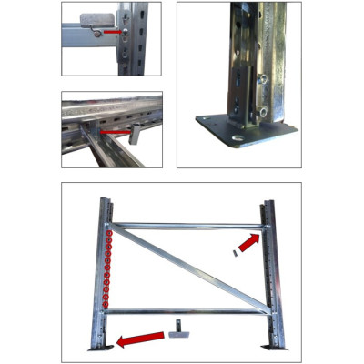 IBC Podest-Untergestell für 1000 Liter IBC-Tank
