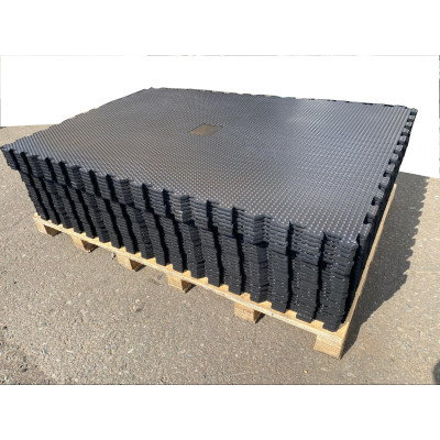 Stallmatte-Boxenmatte, Puzzlematte, Weich Cow Mat 180 x 120 x 1,7 cm