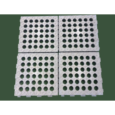 INB Paddockplatte, Reitplatzplatte,Quadratmeter 50 x 50 x 5,3 cm