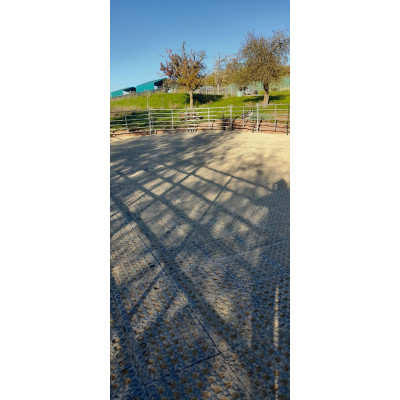 INB Paddockplatte, Reitplatzplatte,Quadratmeter 50 x 50 x 5,3 cm