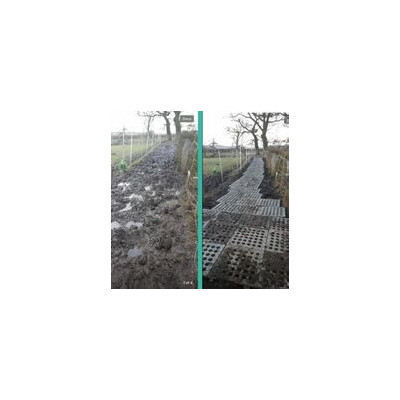 INB Paddockplatte, Reitplatzplatte,Quadratmeter 50 x 50 x 5,3 cm