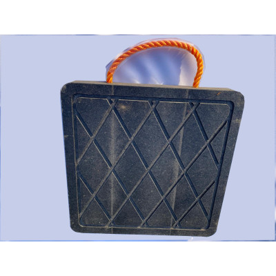 Abstützplatten Unterlegplatten Kranplatten geriefelt