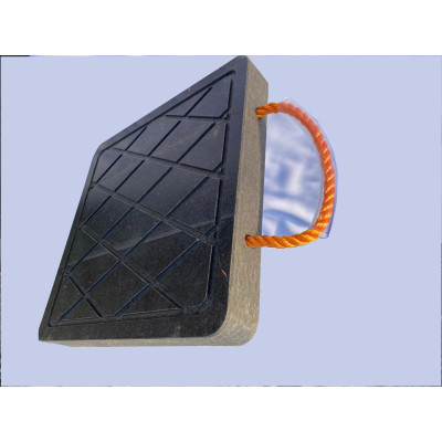 Abstützplatten Unterlegplatten Kranplatten geriefelt