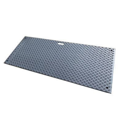 HDPE (Schwerlastbetrieb) Fahrplatte, Bodenschutz, 200 x 50 x 1,2 cm