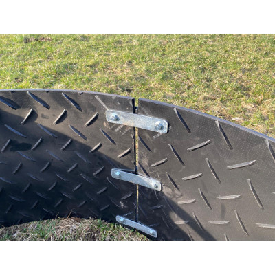 Heuraufe & Rundraufe für Pferde aus recyceltem Kunststoff (HDPE) Ø 155 cm