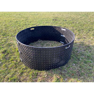 Heuraufe & Rundraufe für Pferde aus recyceltem Kunststoff (HDPE) Ø 155 cm